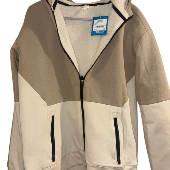 DSG Other - DSG Sherpa Lined Zip Hoodie Jacket NWT Boys XL Fits Womens S M